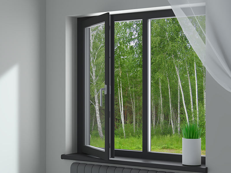 Fenster aus Aluminium